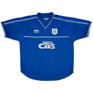 2001-02 Cardiff Home Shirt