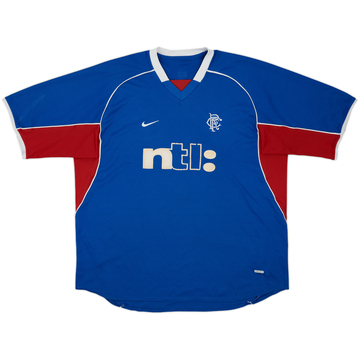 2001-02 Rangers Home Shirt