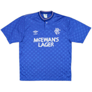 1987-90 Rangers Home Shirt