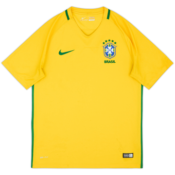2016-17 Brazil Home Shirt