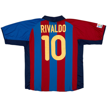 2001-02 Barcelona Home Shirt