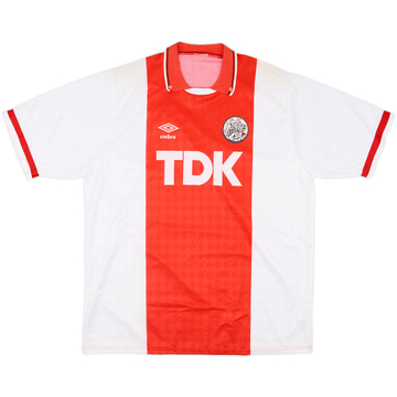 1989-91 Ajax Home Shirt