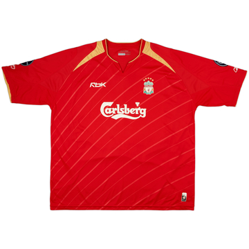2005-06 Liverpool CL Home Shirt