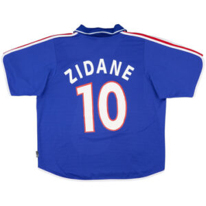 2000-02 France Home Shirt