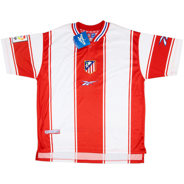 1999-00 Atletico Madrid Home Shirt