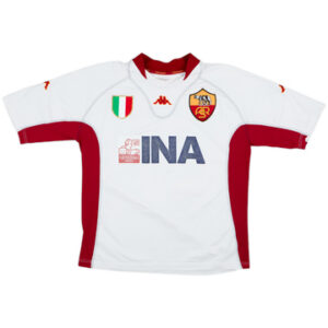 2001-02 Roma Away Shirt