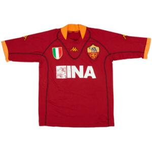 2001-02 Roma Home Shirt