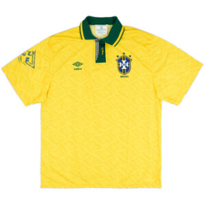 1991-93 Brazil Home Shirt