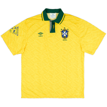 1991-93 Brazil Home Shirt