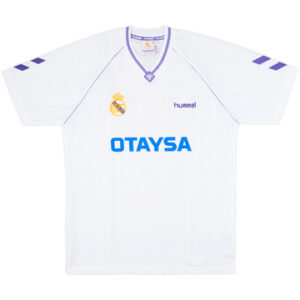 1990-91 Real Madrid Home Shirt