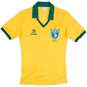 1985-88 Brazil Home Shirt