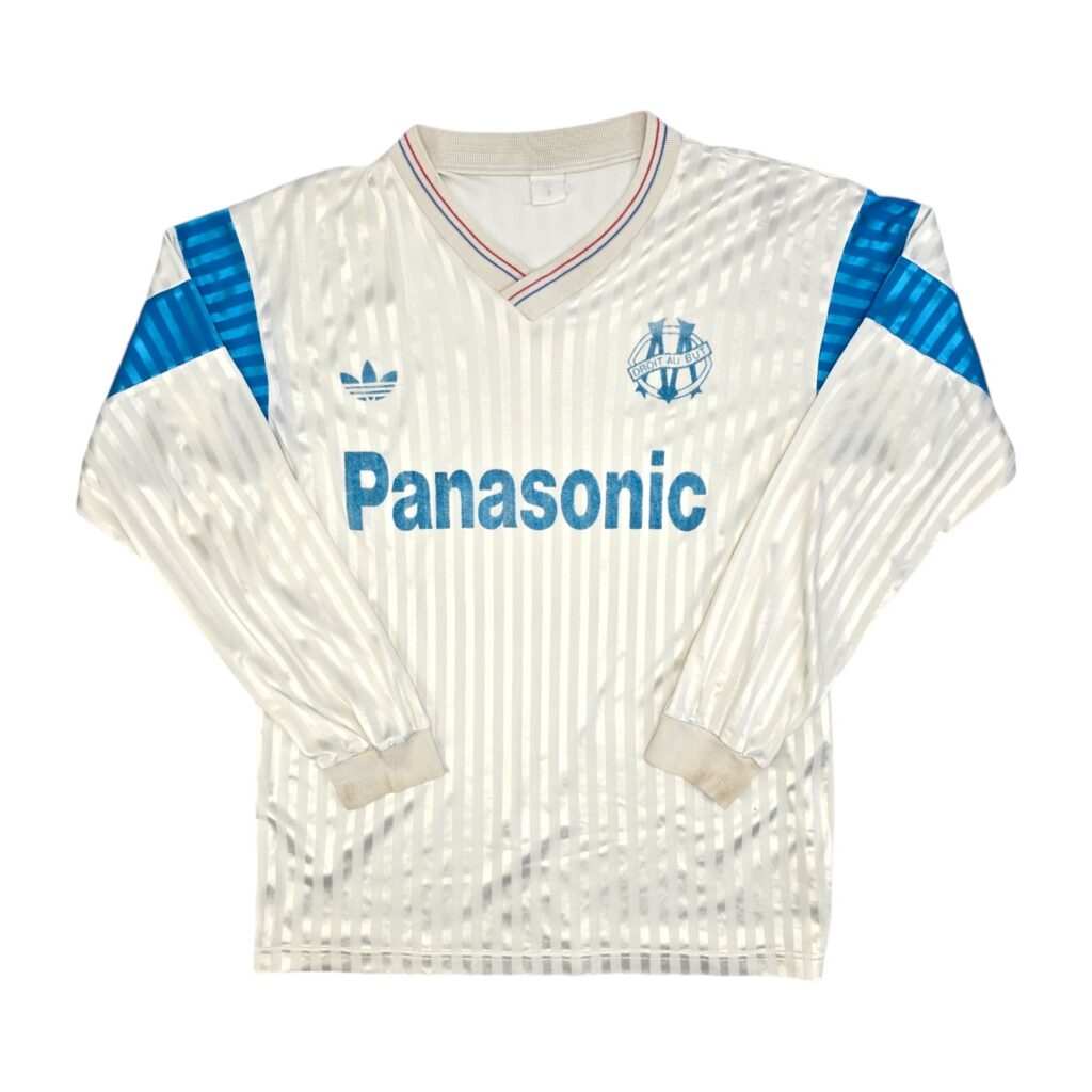 1989-90 Olympique Marseille Home Shirt