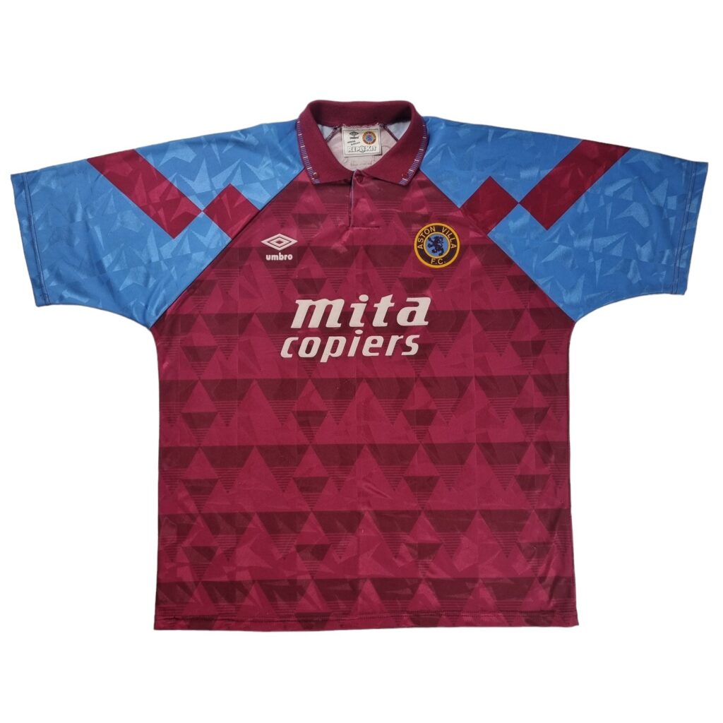 1990-91 Aston Villa Home Shirt