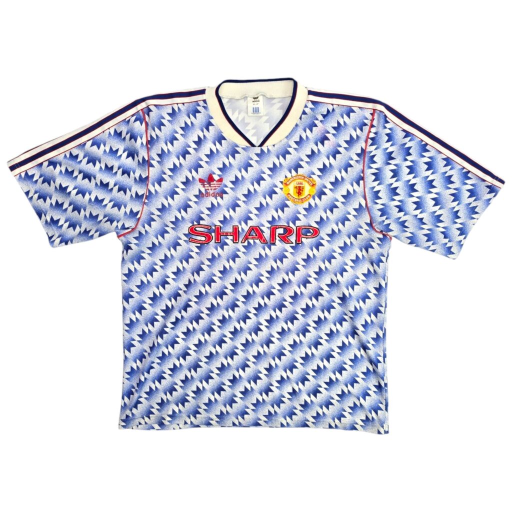 1990-91 Manchester United Away Shirt