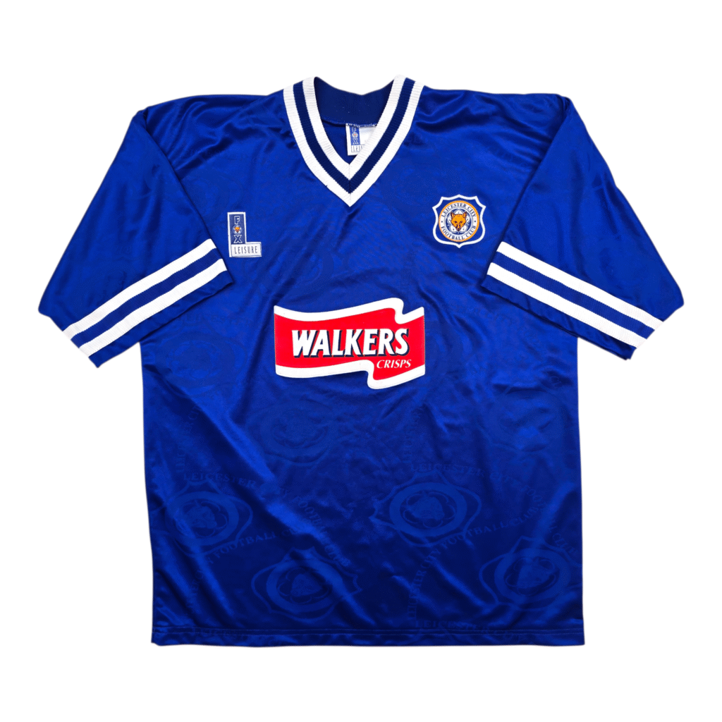 1996-98 Leicester City Home Shirt Fox Leisure