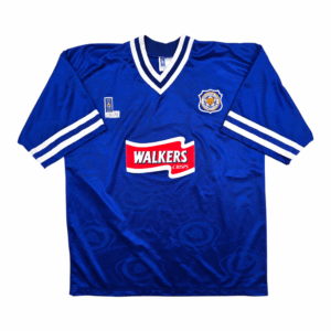 1996-98 Leicester City Home Shirt Fox Leisure