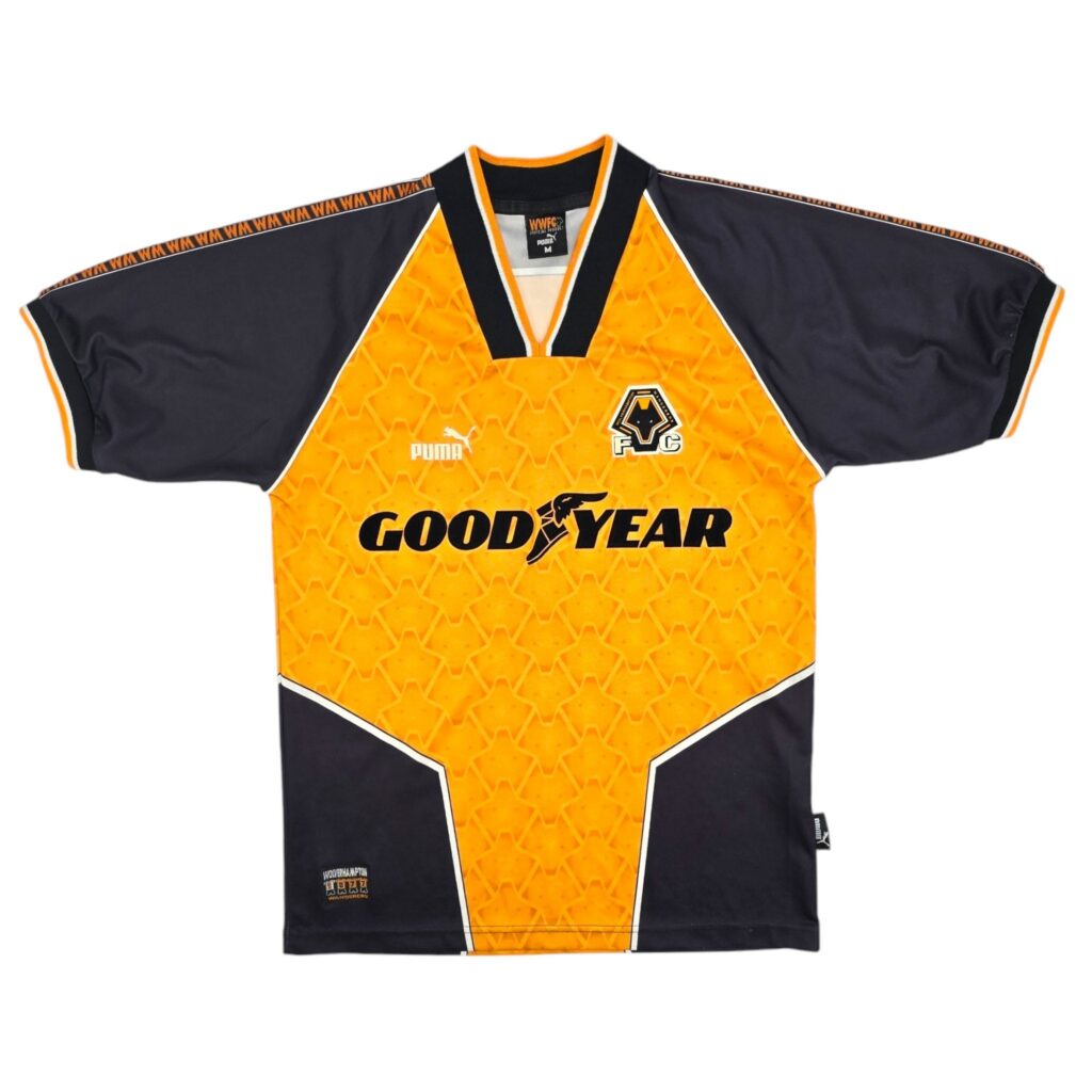 1996-98 Wolverhampton Wanderers Home Shirt