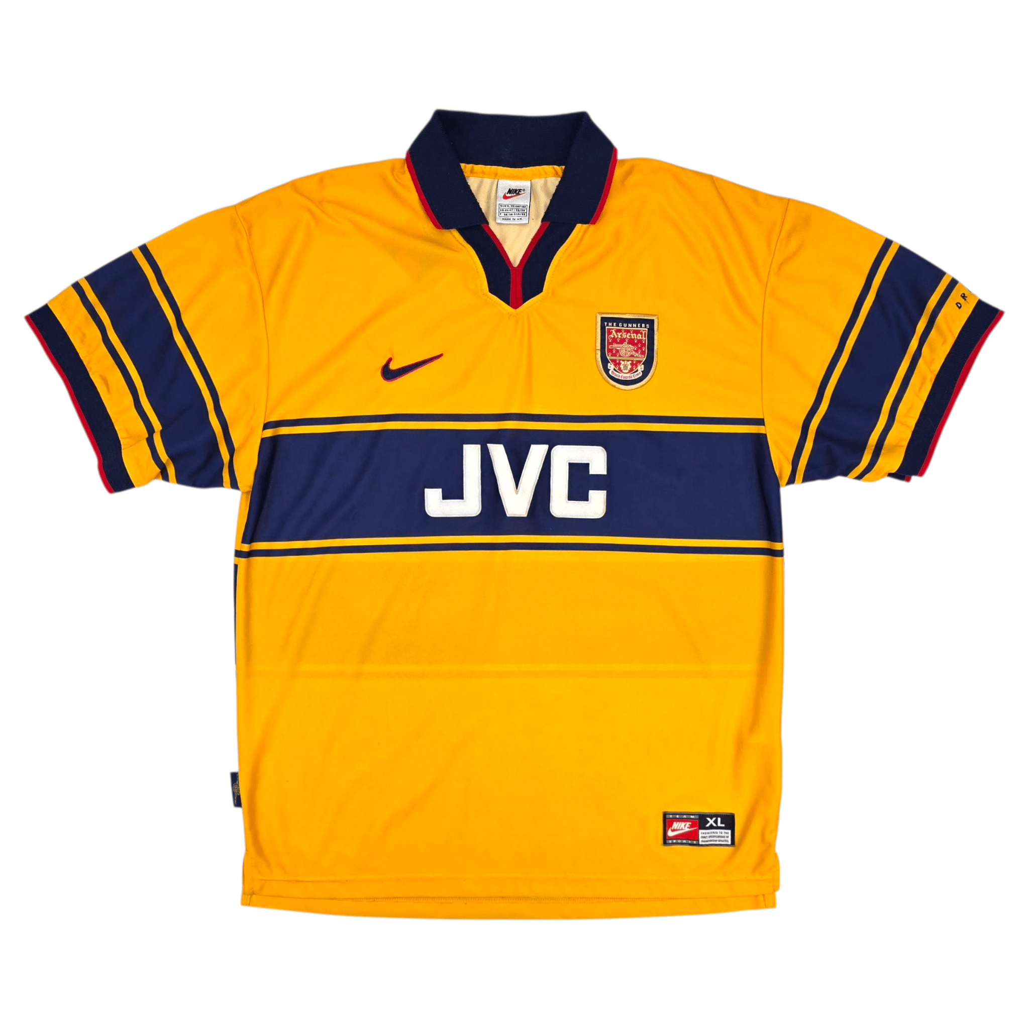 Arsenal 1997-99 Maillot extérieur