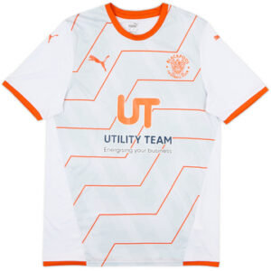 2021-22 Blackpool Away Shirt Jake Daniels