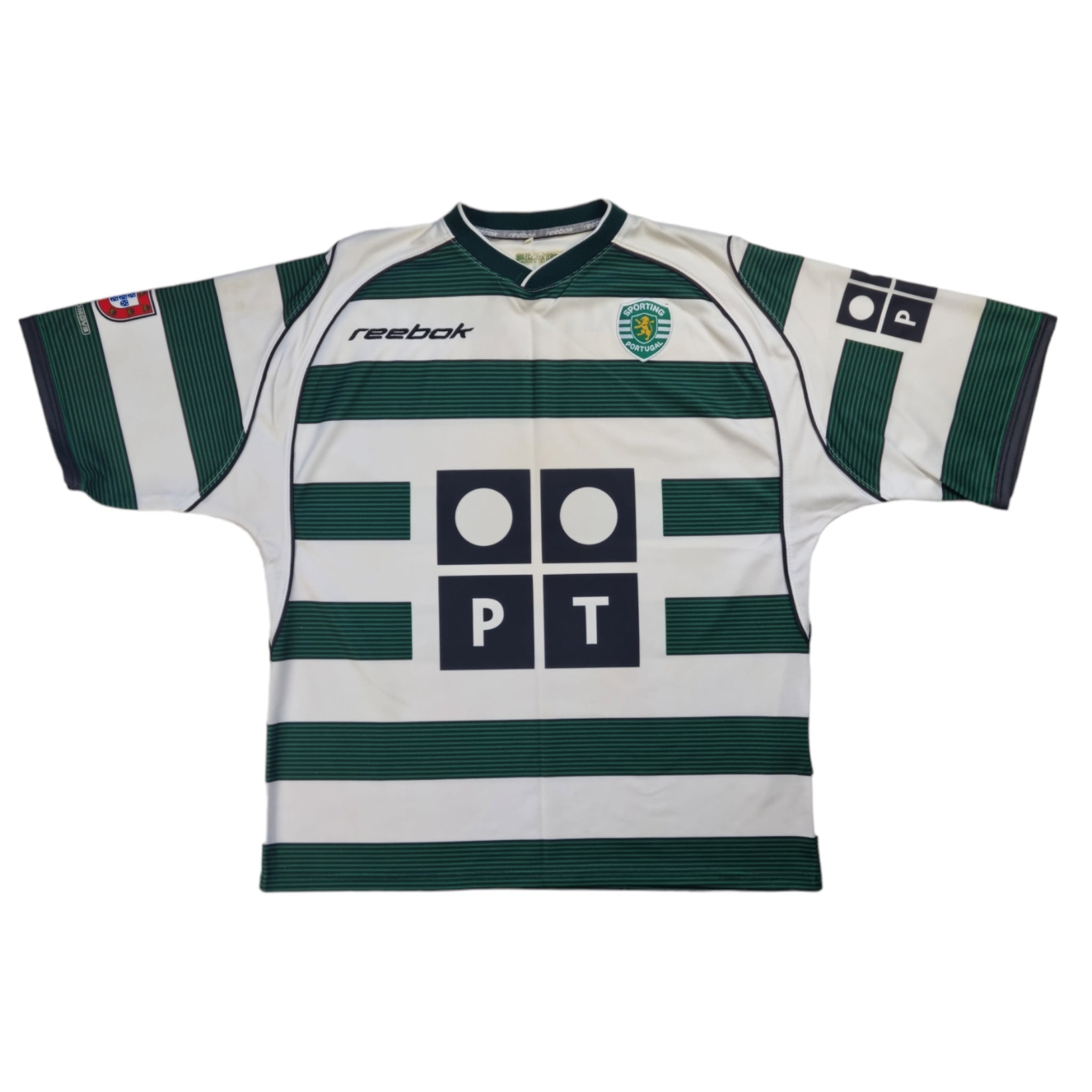 Camiseta local del Sporting Lisbon 2002-03