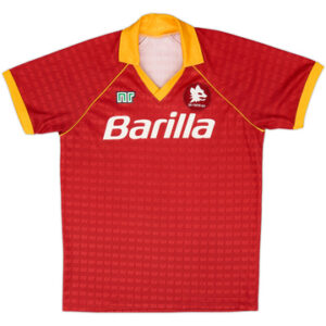 1990-91 Roma Home Shirt