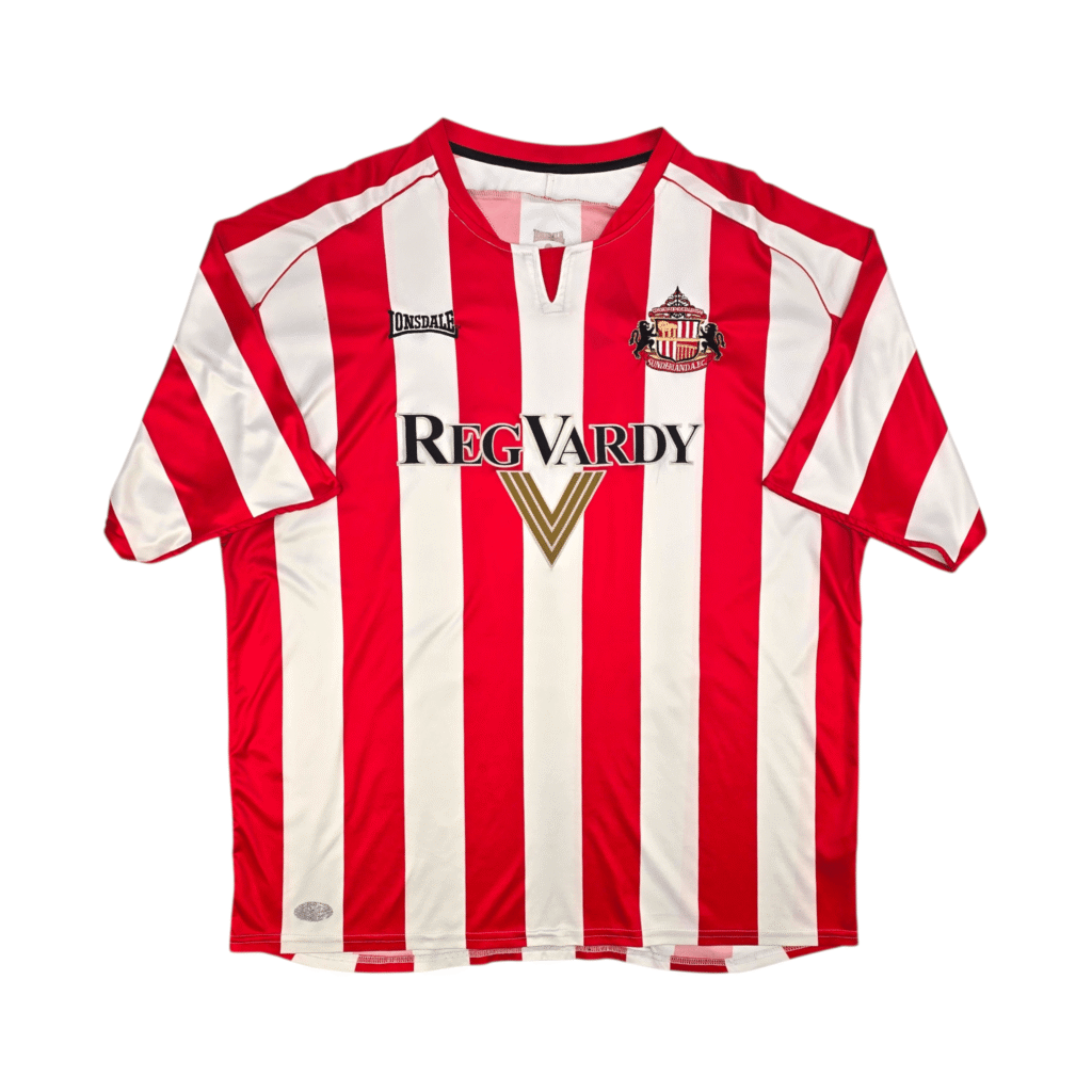 2005-07 Sunderland Home Shirt Lonsdale
