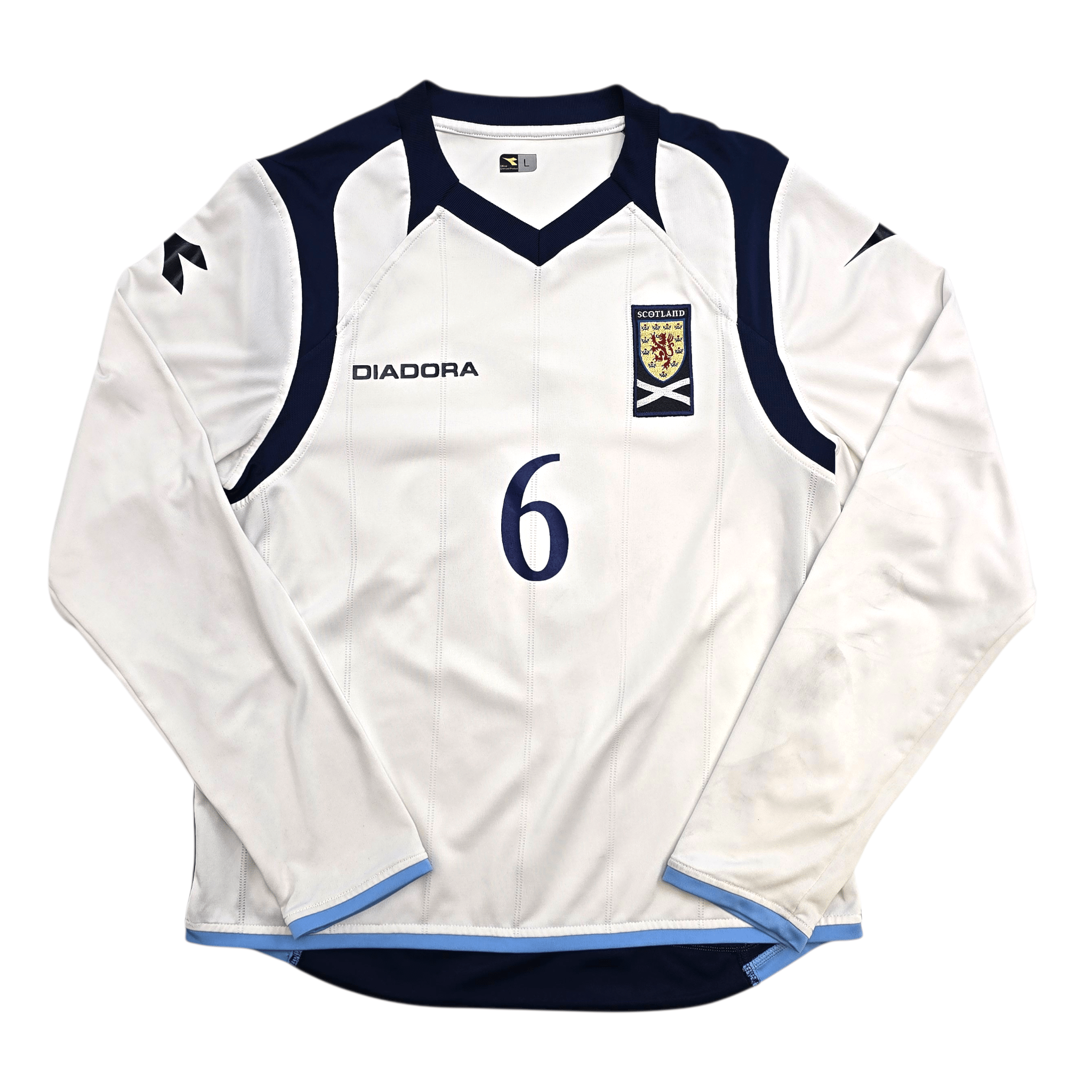Camiseta visitante del Scotland 2008-10
