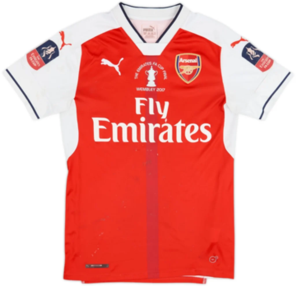 2016-17 Arsenal ‘FA Cup Final’ Home Shirt
