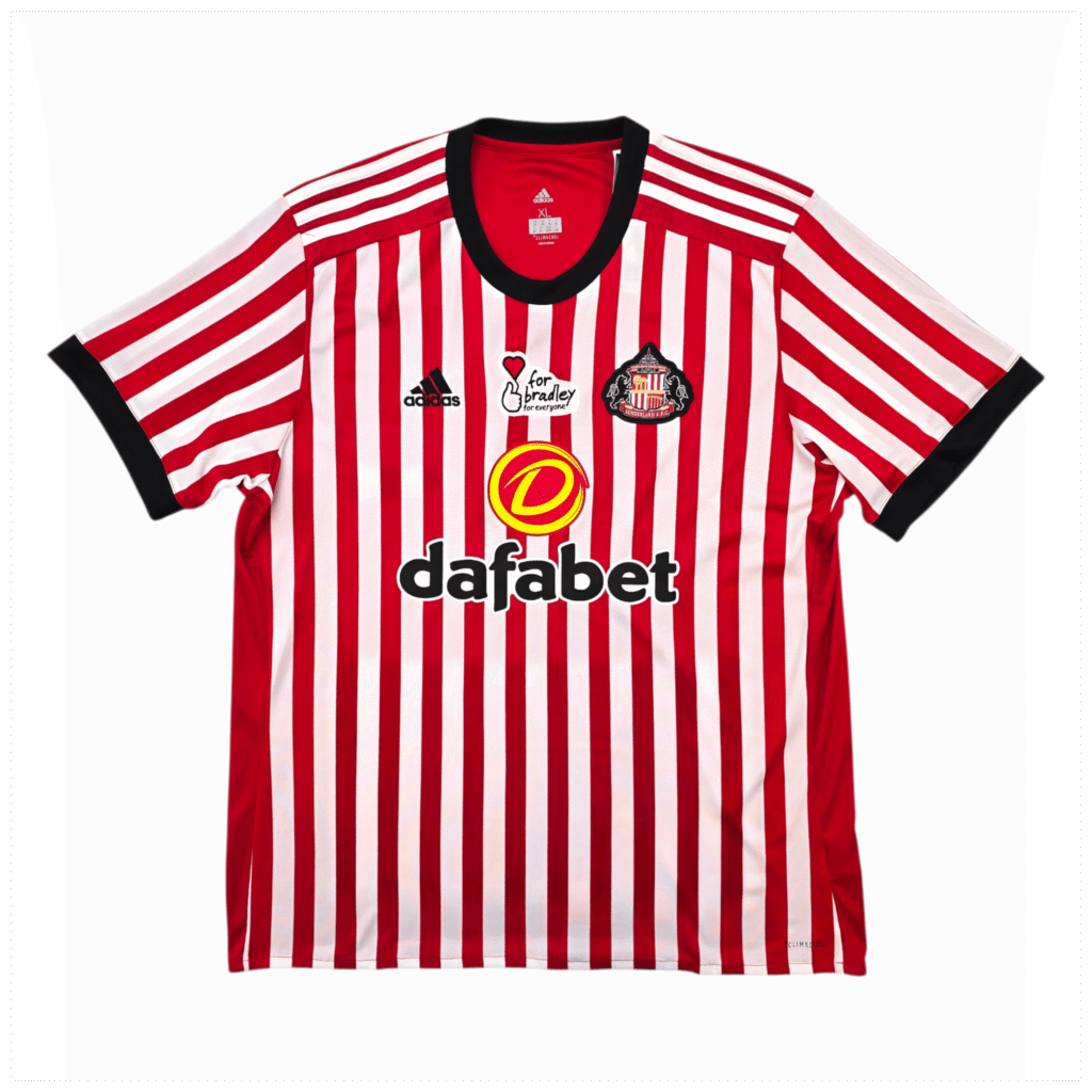 2017-18 Sunderland Home Shirt