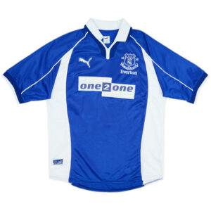 2000-02 Everton Home Shirt