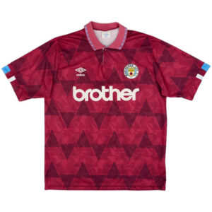 1990-92 Manchester City Away Shirt