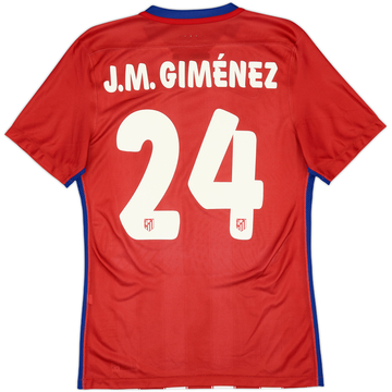 2015-16 Atletico Madrid Home Shirt