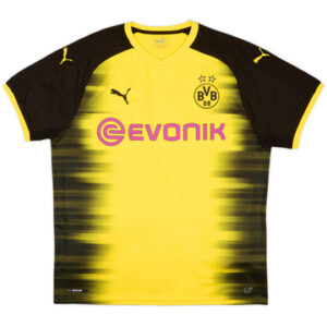 2017-18 Borussia Dortmund European Home Shirt