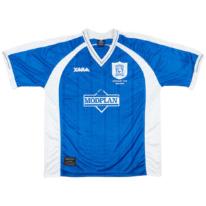 1999-01 Cardiff City Centenary Home Shirt