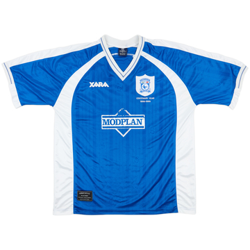 1999-01 Cardiff City Centenary Home Shirt