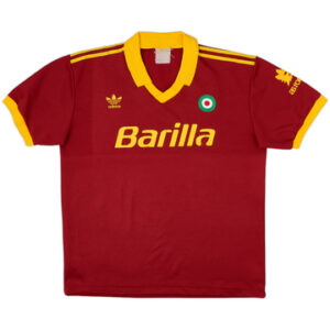 1991-92 Roma Home Shirt