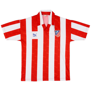 1992-93 Atletico Madrid Home Shirt