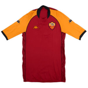 2002-03 Roma CL Home Shirt