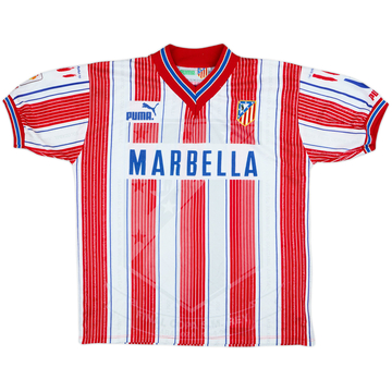 1995-96 Atletico Madrid Cup Home Shirt