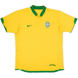 2006-08 Brazil Home Shirt