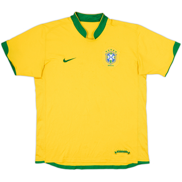 2006-08 Brazil Home Shirt
