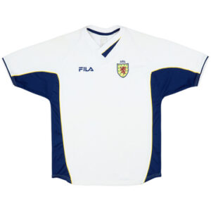 2000-02 Scotland Away Shirt