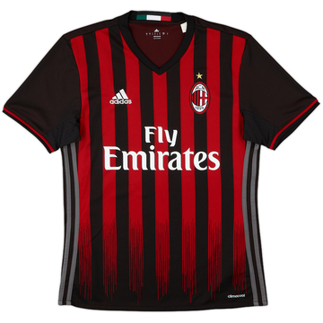 2016-17 AC Milan Home Shirt