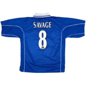 2001-02 Leicester Home Shirt