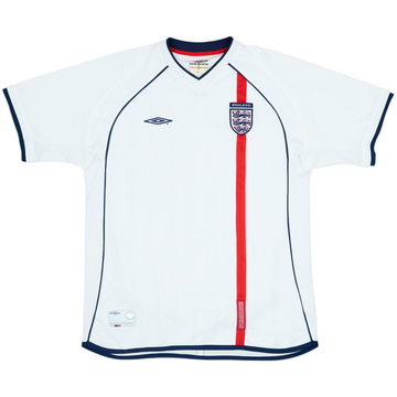 2001-03 England Home Shirt