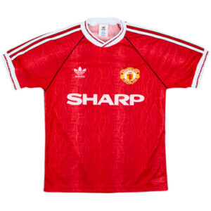 1990-92 Manchester United Home Shirt