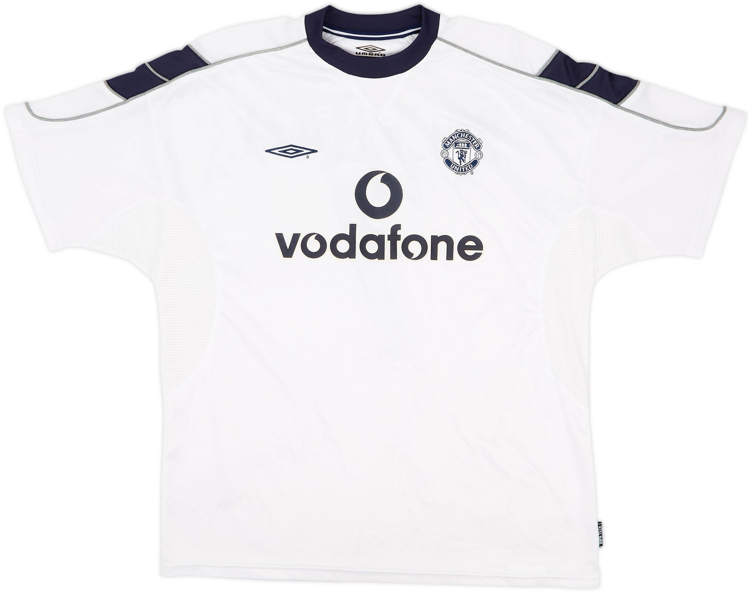 Camiseta visitante del Manchester United 2000-01