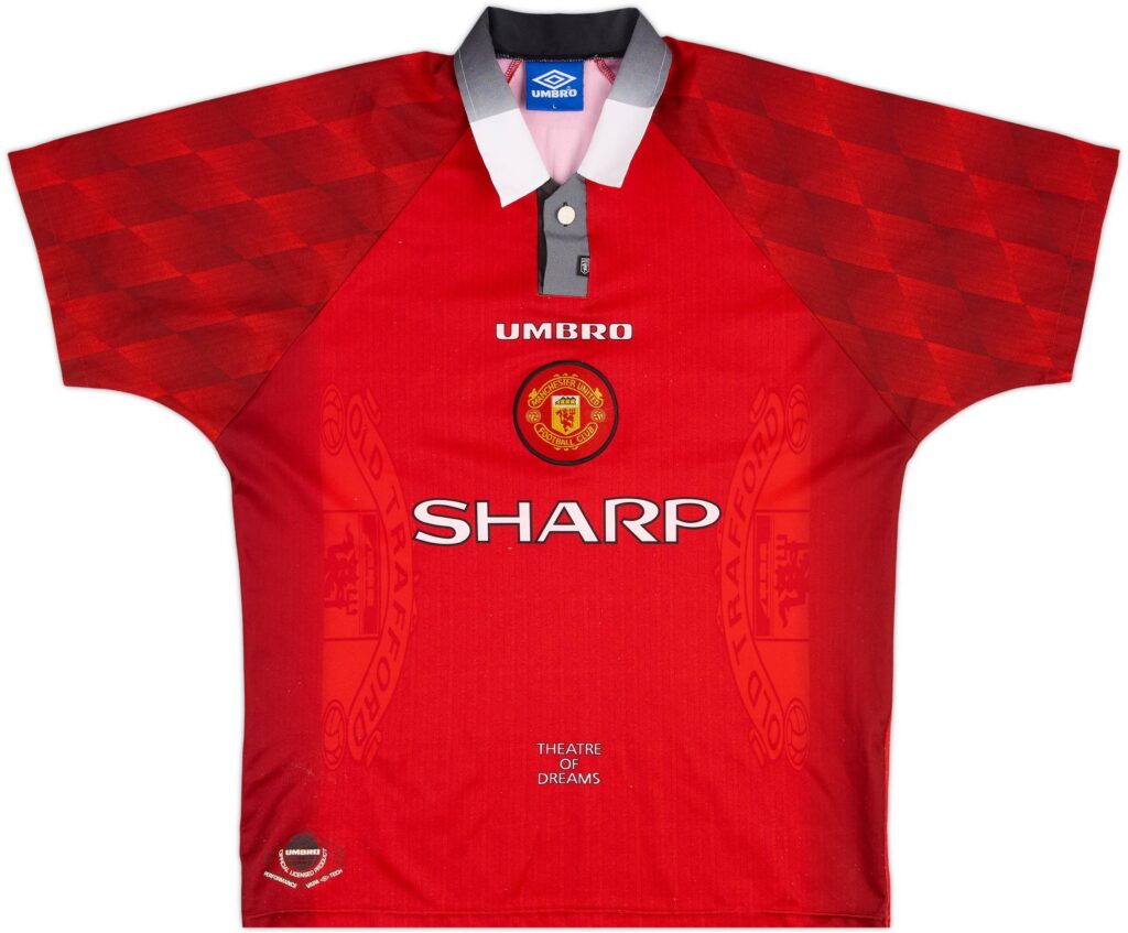 1996-98 Manchester United Home Shirt