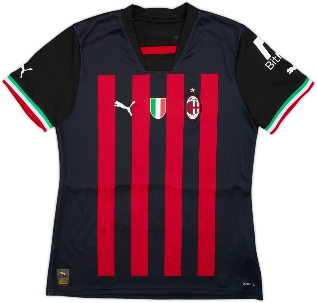 2022-23 AC Milan Home Shirt