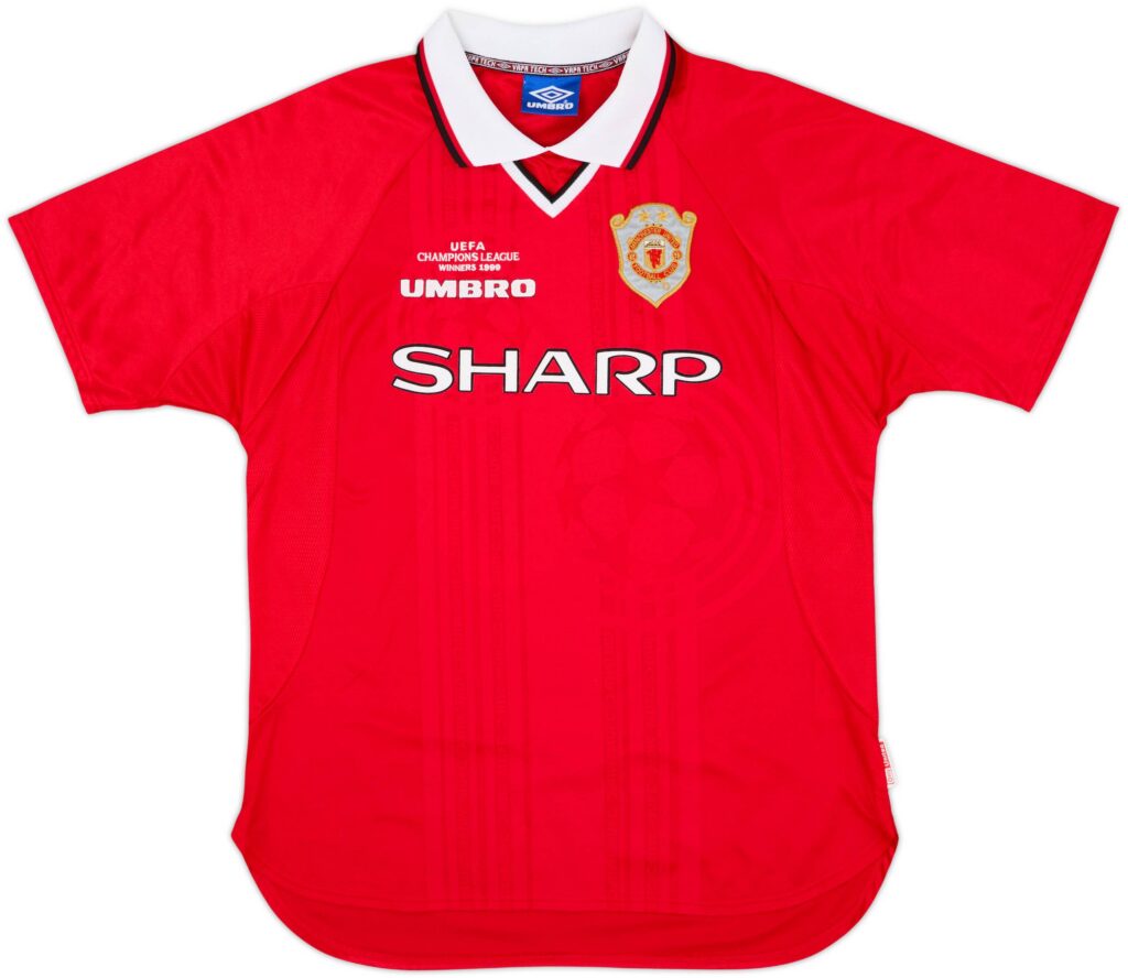 1999-00 Manchester United Champions League Shirt – 2 Star